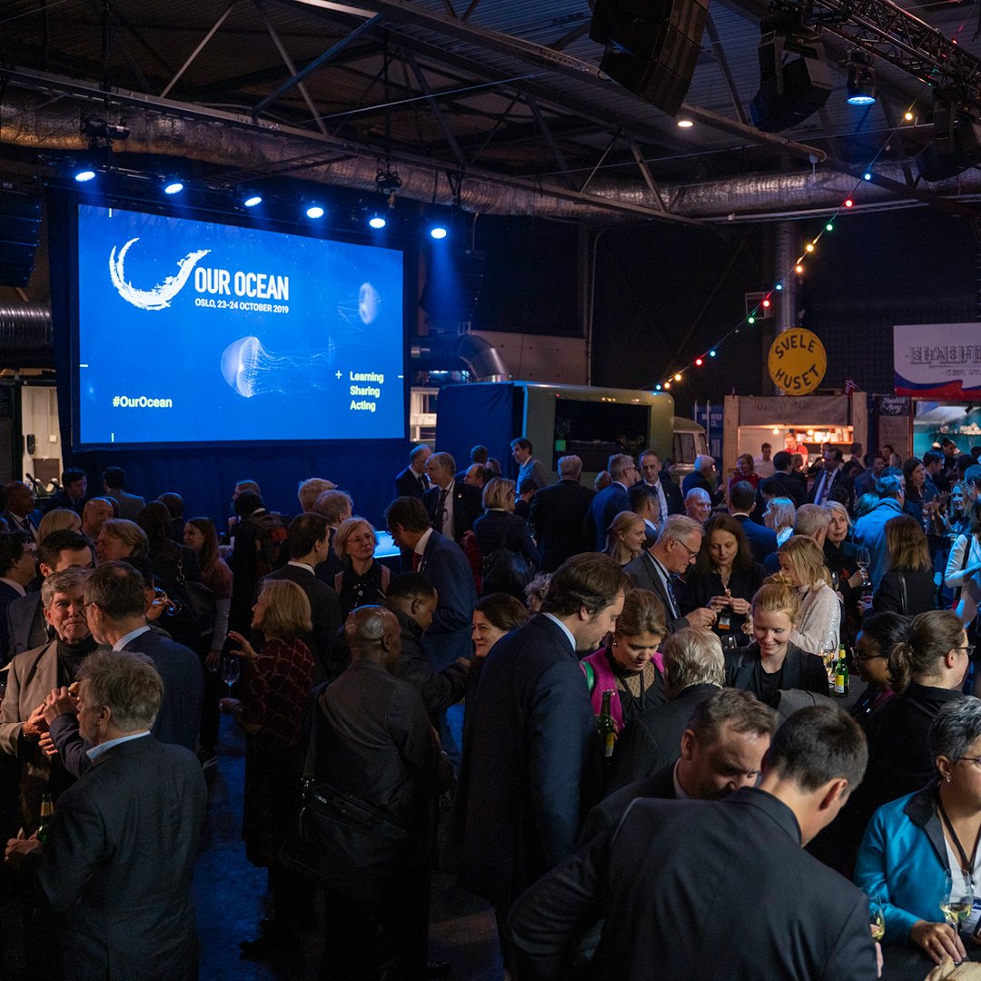 Internasjonale eventer og konferanser – Our Ocean arrangert med Medvind Eventbyrå.